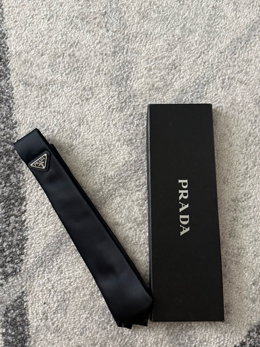 Prada Re-Nylon Gabardine Tie